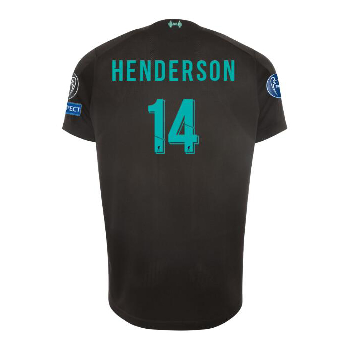 Férfi Futball Henderson 14 3. Számú Fekete Mez 2019/20 Póló Ing