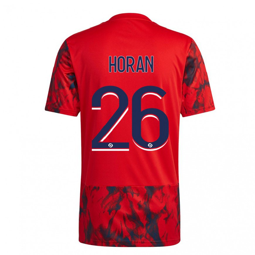 Kandiny Női Lindsey Horan #26 Vörös Tér Idegenbeli Jersey 2022/23 Mez Póló Ing