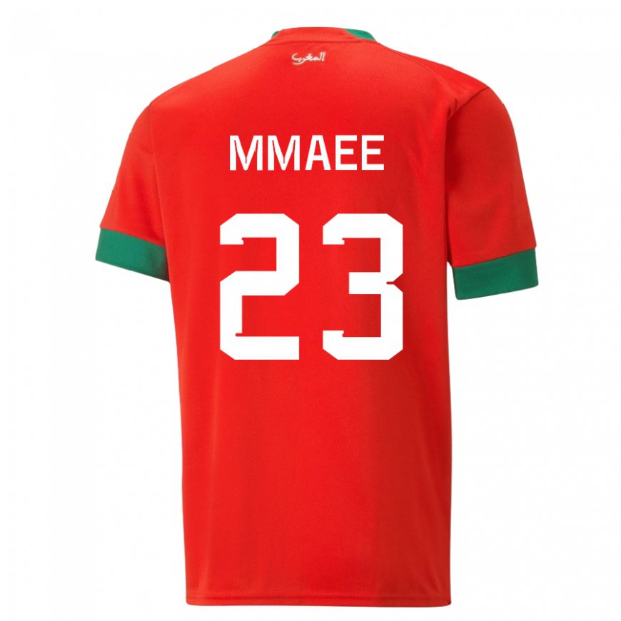 Kandiny Gyermek Marokkói Ryan Mmaee #23 Piros Hazai Jersey 22-24 Mez Póló Ing