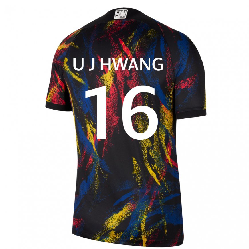 Kandiny Férfi Dél-koreai Ui-jo Hwang #16 Sokszínű Idegenbeli Jersey 22-24 Mez Póló Ing