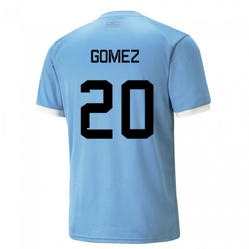 Kandiny Férfi Uruguayi Luciana Gomez #20 Kék Hazai Jersey 22-24 Mez Póló Ing