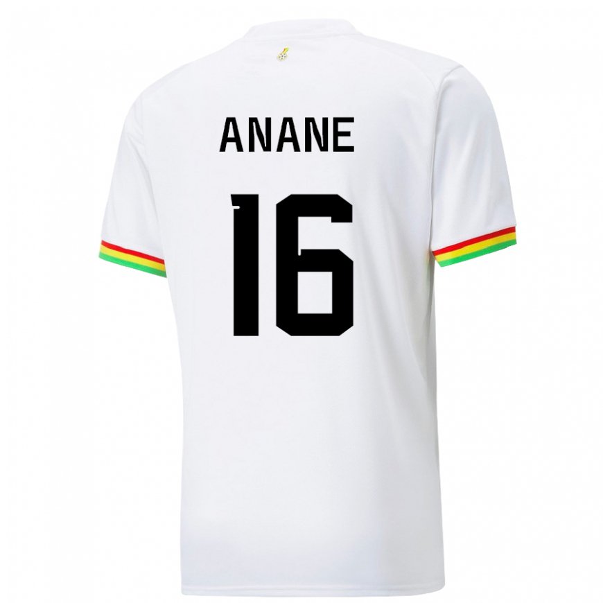 Kandiny Férfi Ghánai Vincent Anane #16 Fehér Hazai Jersey 22-24 Mez Póló Ing