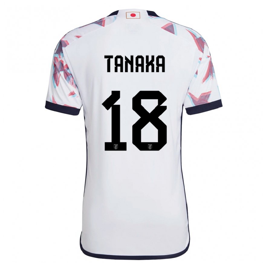 Kandiny Férfi Japán Momoko Tanaka #18 Fehér Idegenbeli Jersey 22-24 Mez Póló Ing