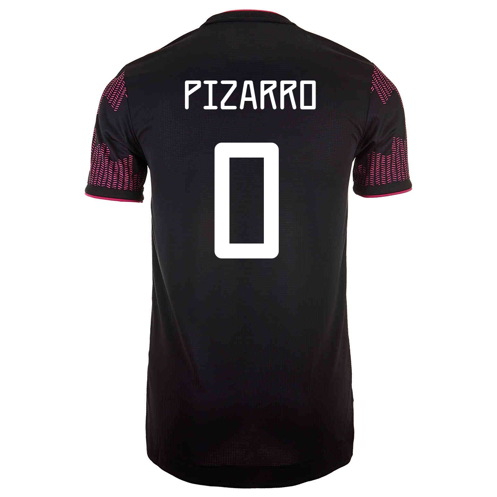 Női Mexikói labdarúgó-válogatott Rodolfo Pizarro #0 Hazai Vörös rózsa 2021 Mez Póló Ing