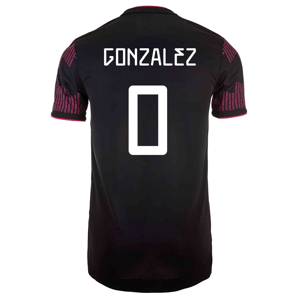Női Mexikói labdarúgó-válogatott Hugo Gonzalez #0 Hazai Vörös rózsa 2021 Mez Póló Ing