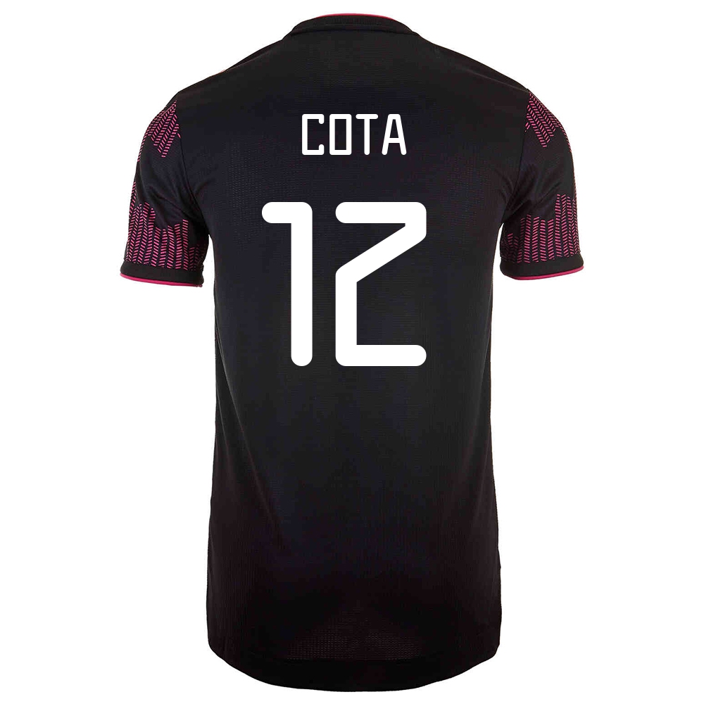 Női Mexikói labdarúgó-válogatott Rodolfo Cota #12 Hazai Vörös rózsa 2021 Mez Póló Ing