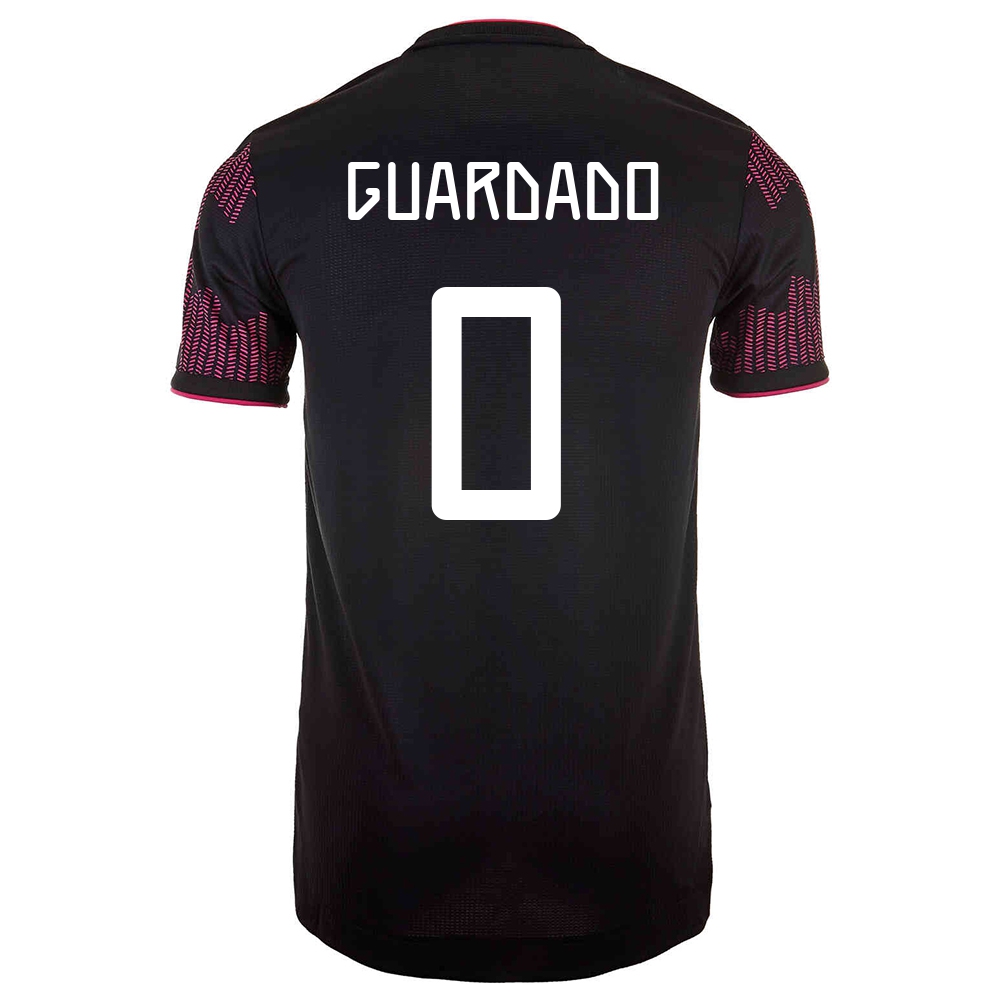 Férfi Mexikói Labdarúgó-válogatott Andres Guardado #0 Hazai Vörös Rózsa 2021 Mez Póló Ing