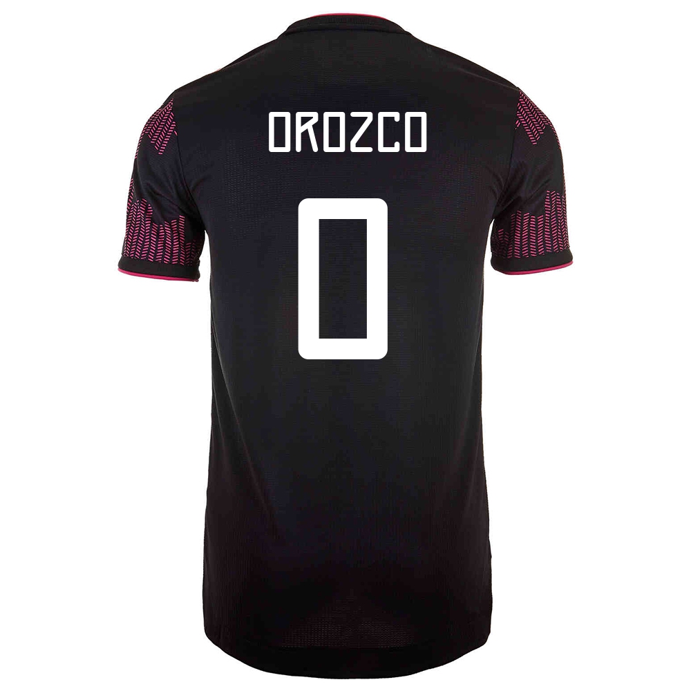 Női Mexikói labdarúgó-válogatott Jonathan Orozco #0 Hazai Vörös rózsa 2021 Mez Póló Ing