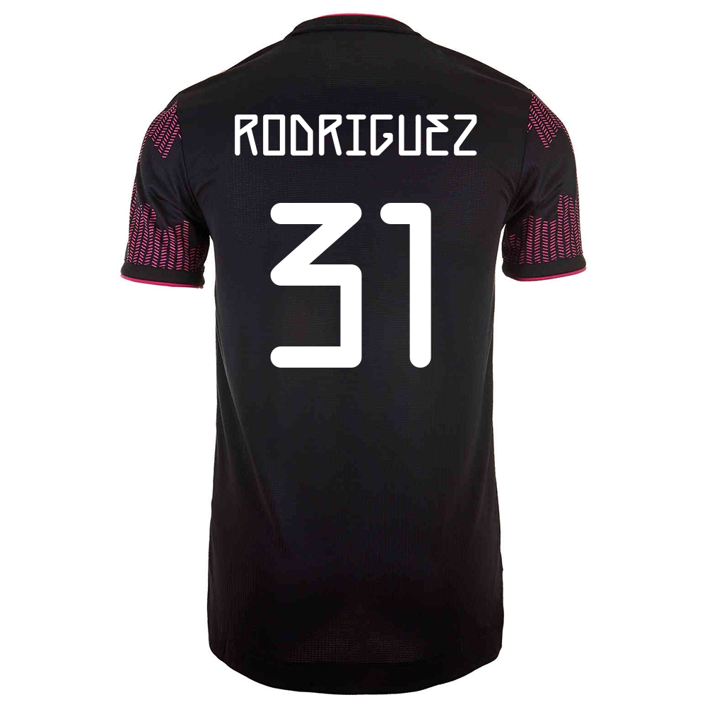Női Mexikói labdarúgó-válogatott Osvaldo Rodriguez #31 Hazai Vörös rózsa 2021 Mez Póló Ing