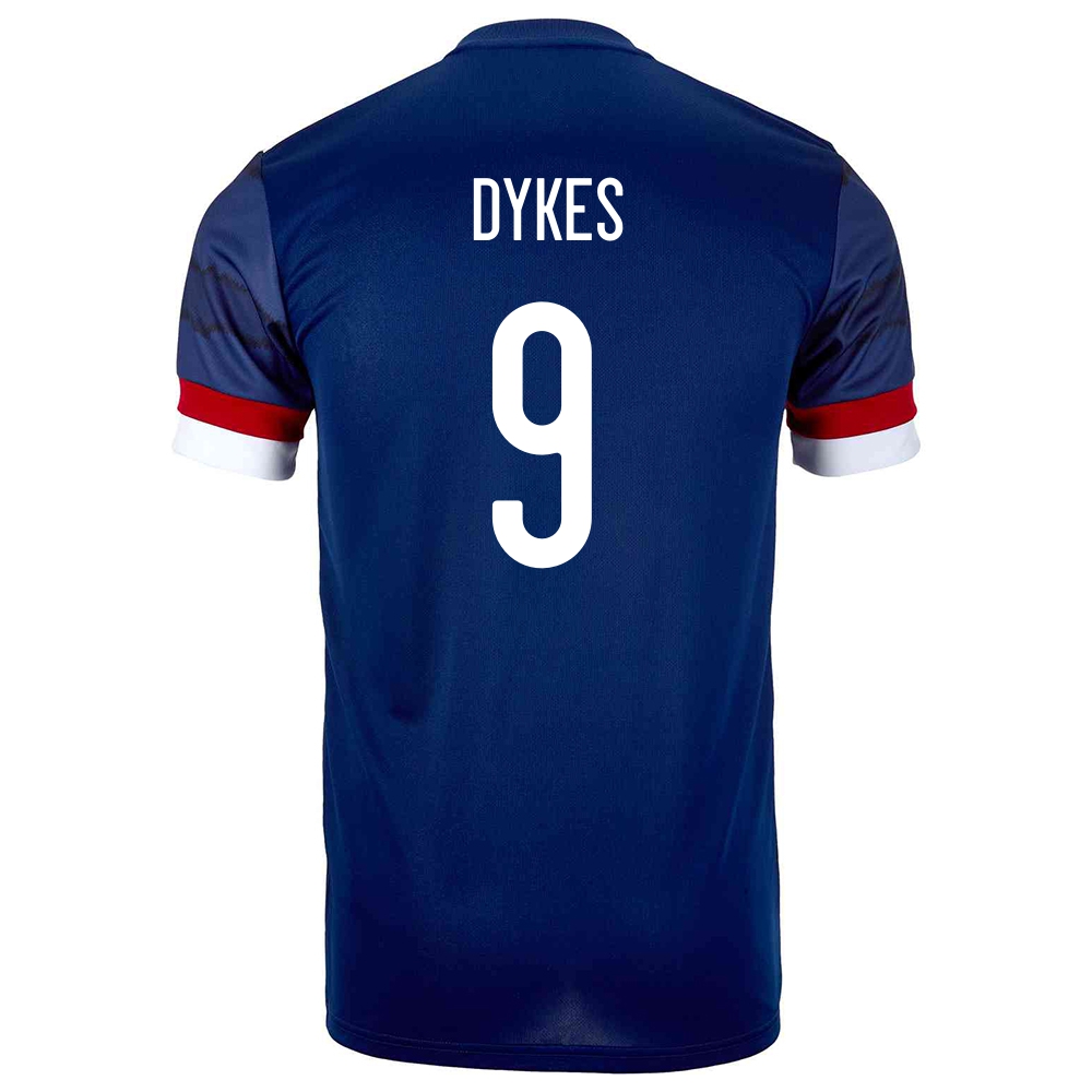 Női Skót labdarúgó-válogatott Lyndon Dykes #9 Hazai Sötétkék 2021 Mez Póló Ing