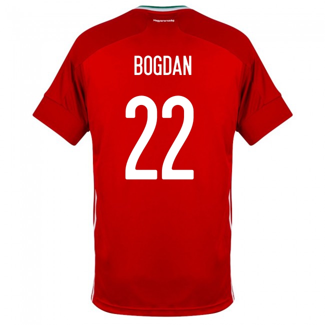 Női Magyar labdarúgó-válogatott Adam Bogdan #22 Hazai Piros 2021 Mez Póló Ing