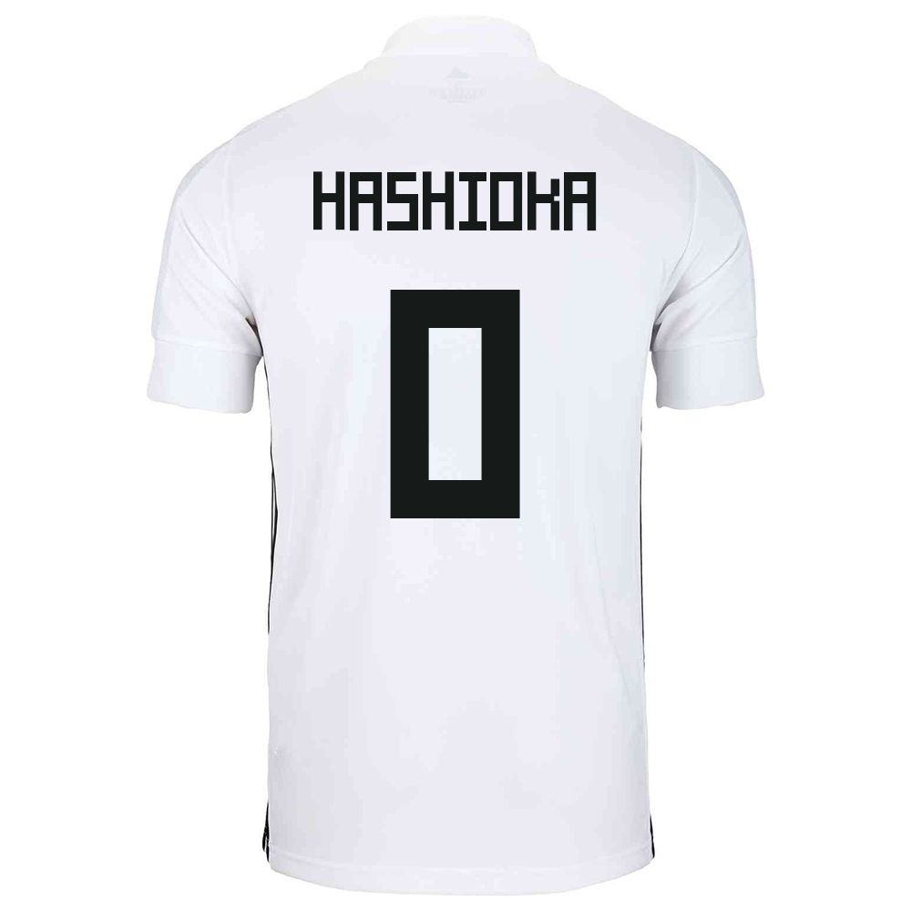 Női Japán labdarúgó-válogatott Daiki Hashioka #0 Idegenbeli Fehér 2021 Mez Póló Ing