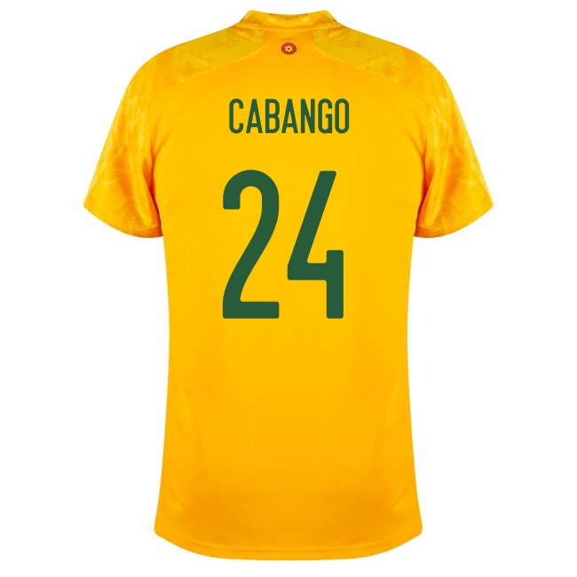 Női Walesi labdarúgó-válogatott Ben Cabango #24 Idegenbeli Sárga 2021 Mez Póló Ing