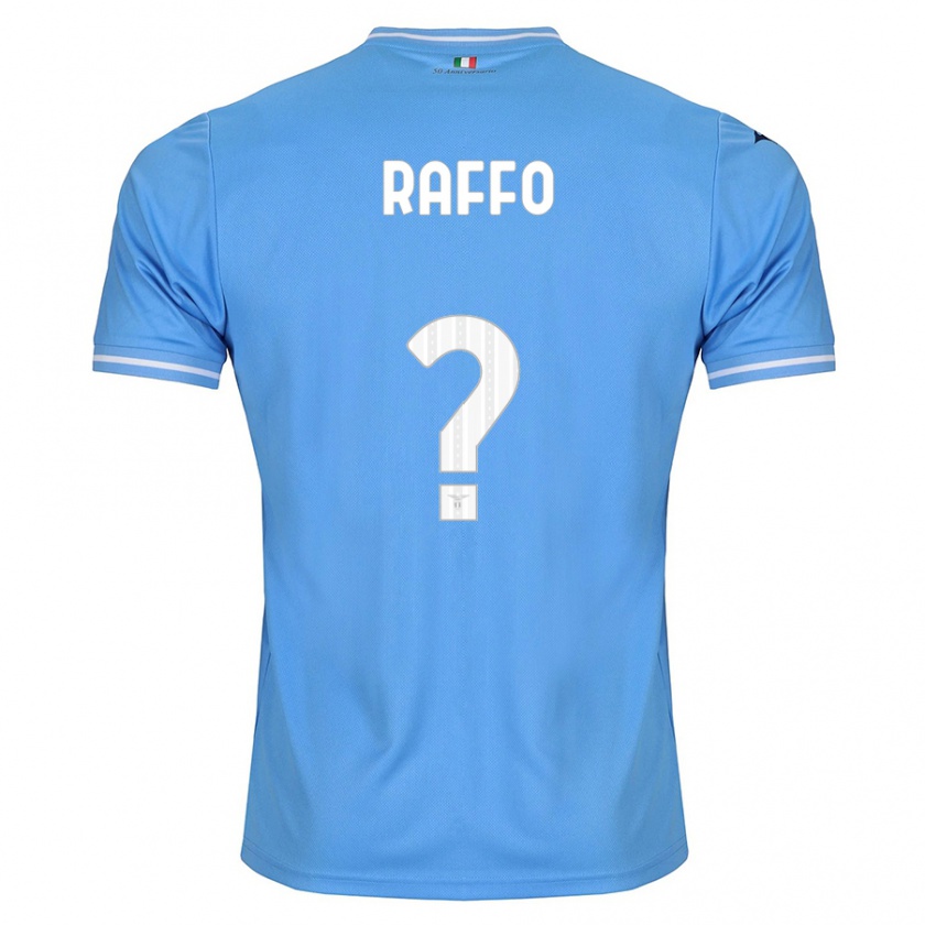 Kandiny Gyermek Edoardo Raffo #0 Kék Hazai Jersey 2023/24 Mez Póló Ing