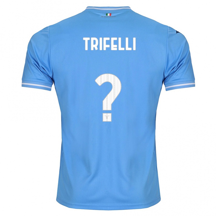 Kandiny Férfi Cristiano Trifelli #0 Kék Hazai Jersey 2023/24 Mez Póló Ing