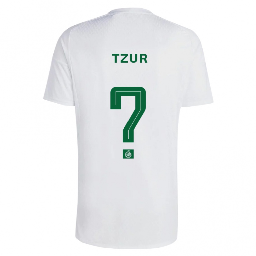 Kandiny Férfi Adi Tzur #0 Zöldes-Kék Idegenbeli Jersey 2023/24 Mez Póló Ing