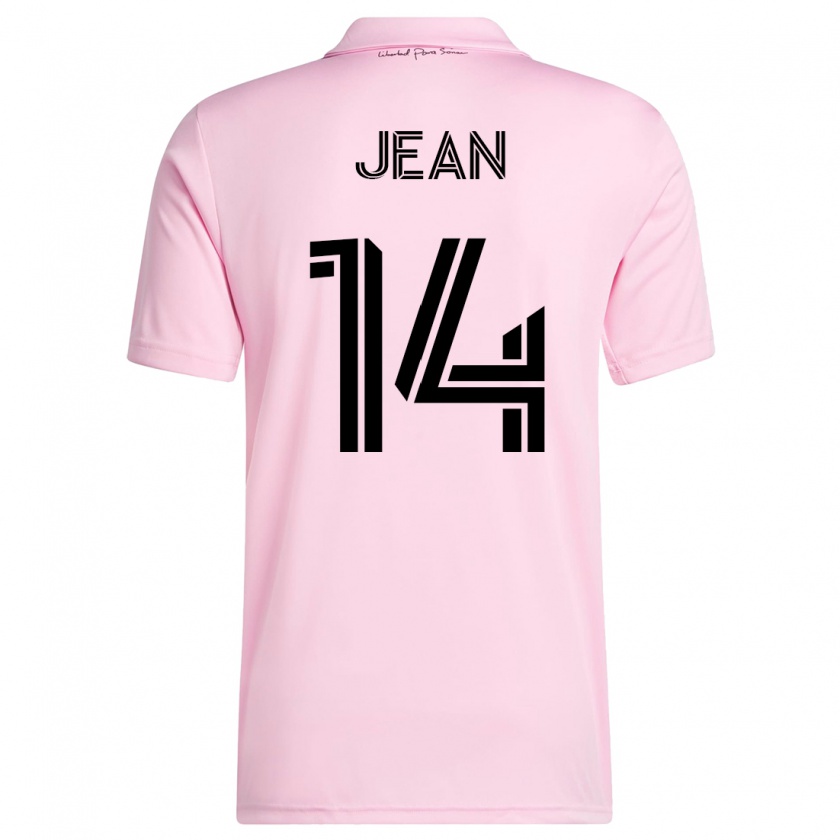 Kandiny Gyermek Corentin Jean #14 Rózsaszín Hazai Jersey 2023/24 Mez Póló Ing