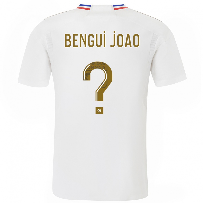 Kandiny Férfi Justin Bengui Joao #0 Fehér Hazai Jersey 2023/24 Mez Póló Ing