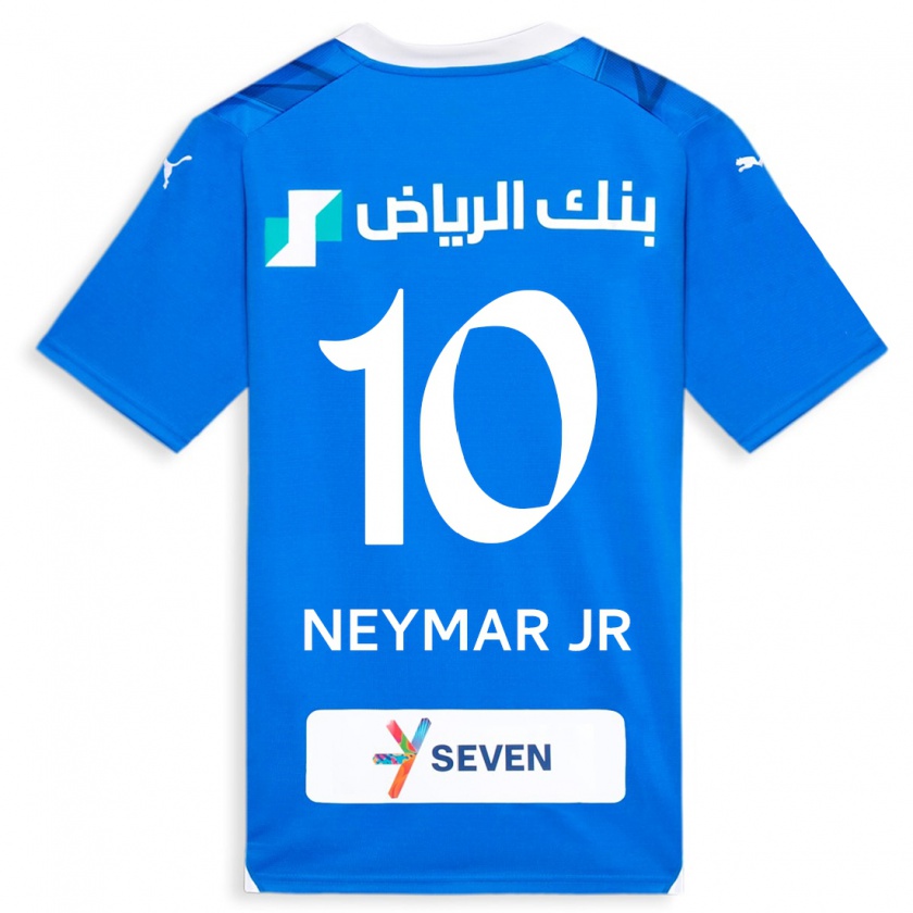 Kandiny Férfi Neymar #10 Kék Hazai Jersey 2023/24 Mez Póló Ing