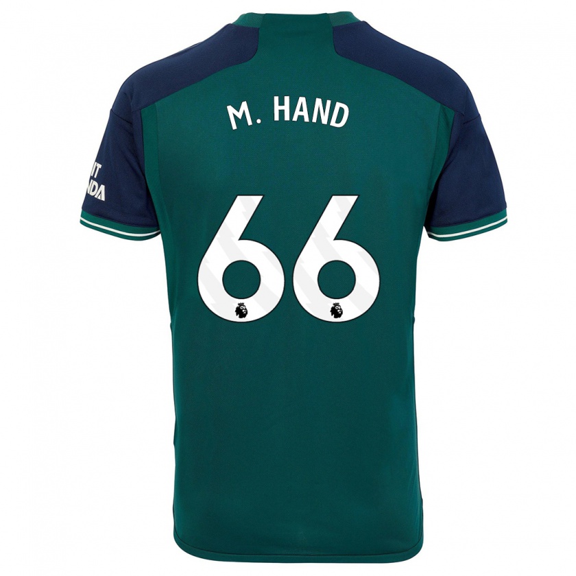 Kandiny Férfi Ismail Oulad M'hand #66 Zöld Harmadik Számú Jersey 2023/24 Mez Póló Ing