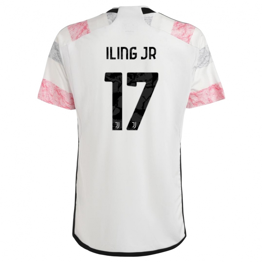 Kandiny Női Samuel Iling Junior #17 Fehér Rózsaszín Idegenbeli Jersey 2023/24 Mez Póló Ing