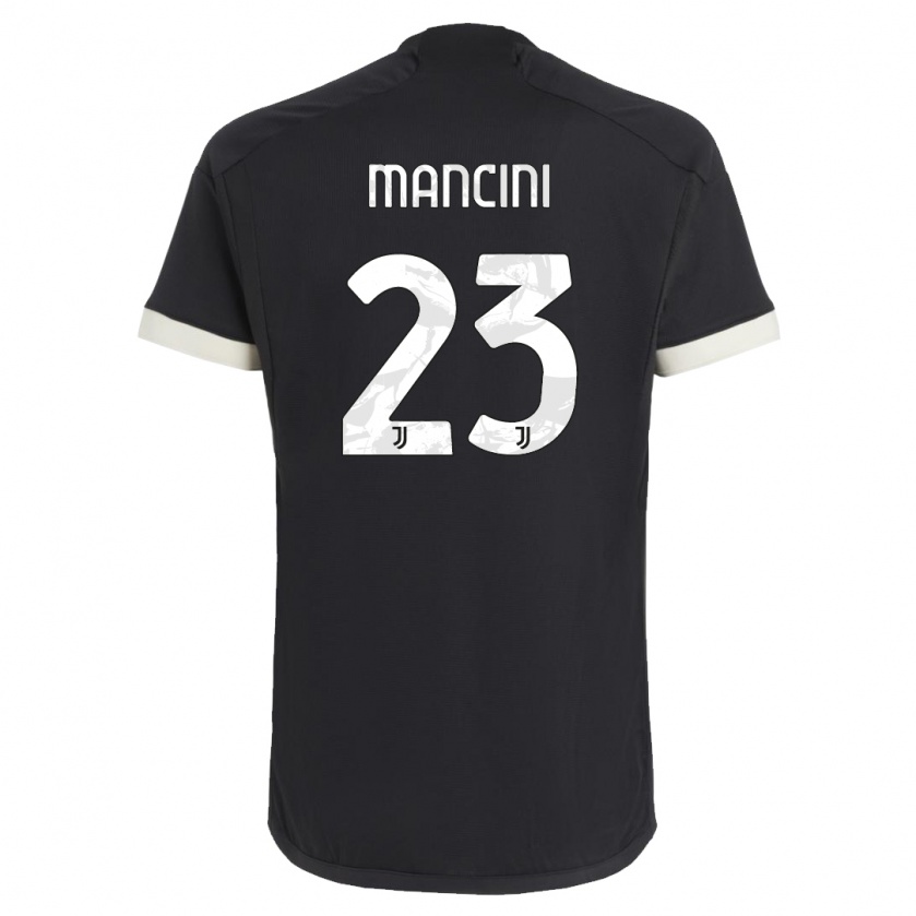 Kandiny Női Tommaso Mancini #23 Fekete Harmadik Számú Jersey 2023/24 Mez Póló Ing