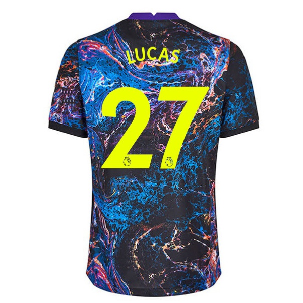 Gyermek Labdarúgás Lucas Moura #27 Multicolor Idegenbeli Jersey 2021/22 Mez Póló Ing