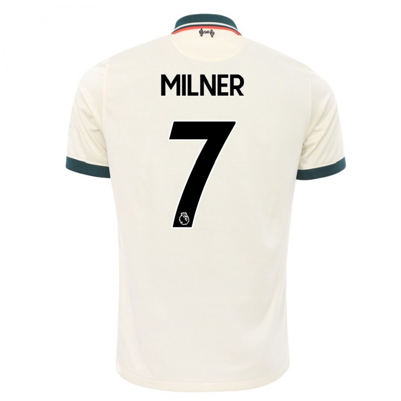 Férfi Labdarúgás James Milner #7 Bézs Idegenbeli Jersey 2021/22 Mez Póló Ing
