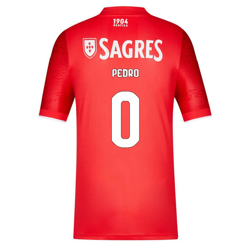 Férfi Labdarúgás Samuel Pedro #0 Piros Hazai Jersey 2021/22 Mez Póló Ing