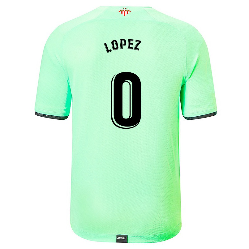 Férfi Labdarúgás Oier Lopez #0 Világos Zöld Idegenbeli Jersey 2021/22 Mez Póló Ing