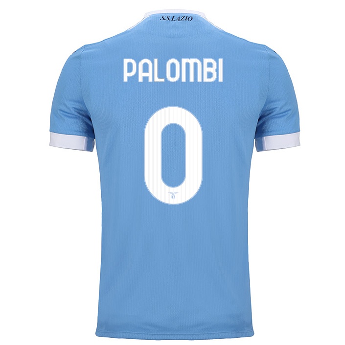 Férfi Labdarúgás Simone Palombi #0 Kék Hazai Jersey 2021/22 Mez Póló Ing