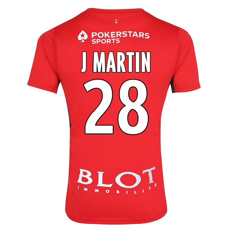 Férfi Labdarúgás Jonas Martin #28 Piros Hazai Jersey 2021/22 Mez Póló Ing