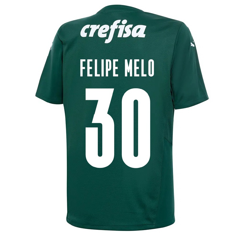 Férfi Labdarúgás Felipe Melo #30 Sötétzöld Hazai Jersey 2021/22 Mez Póló Ing