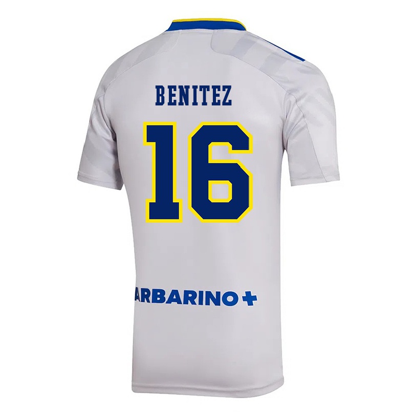 Férfi Labdarúgás Lorena Benitez #16 Szurke Idegenbeli Jersey 2021/22 Mez Póló Ing