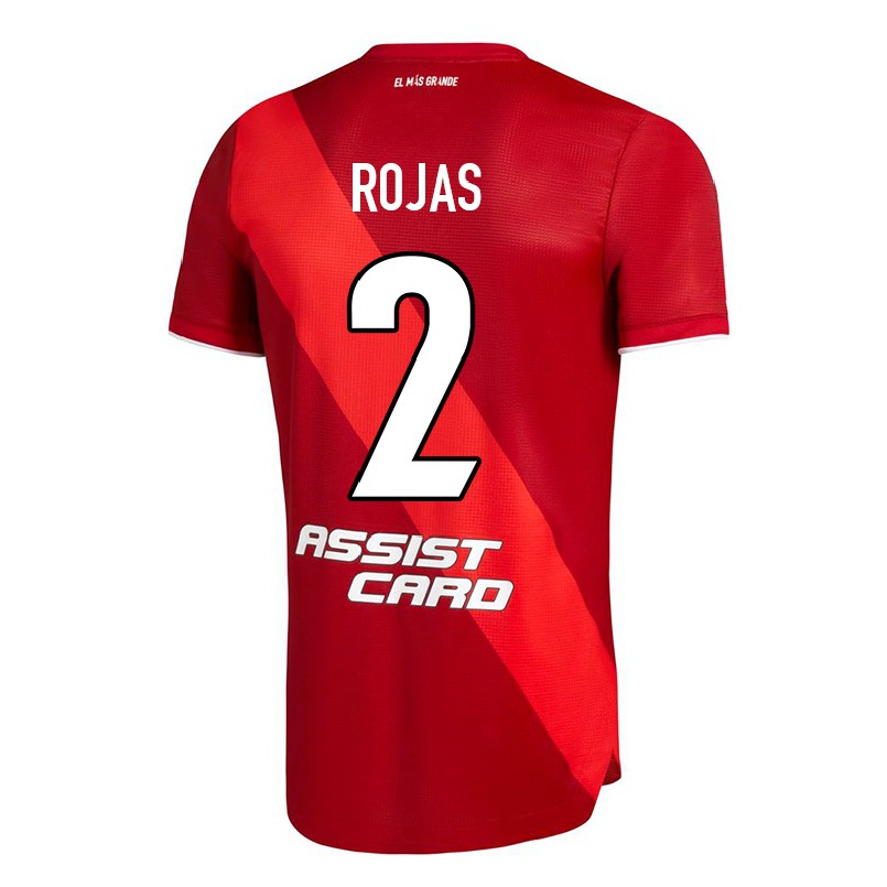 Férfi Labdarúgás Robert Rojas #2 Piros Idegenbeli Jersey 2021/22 Mez Póló Ing