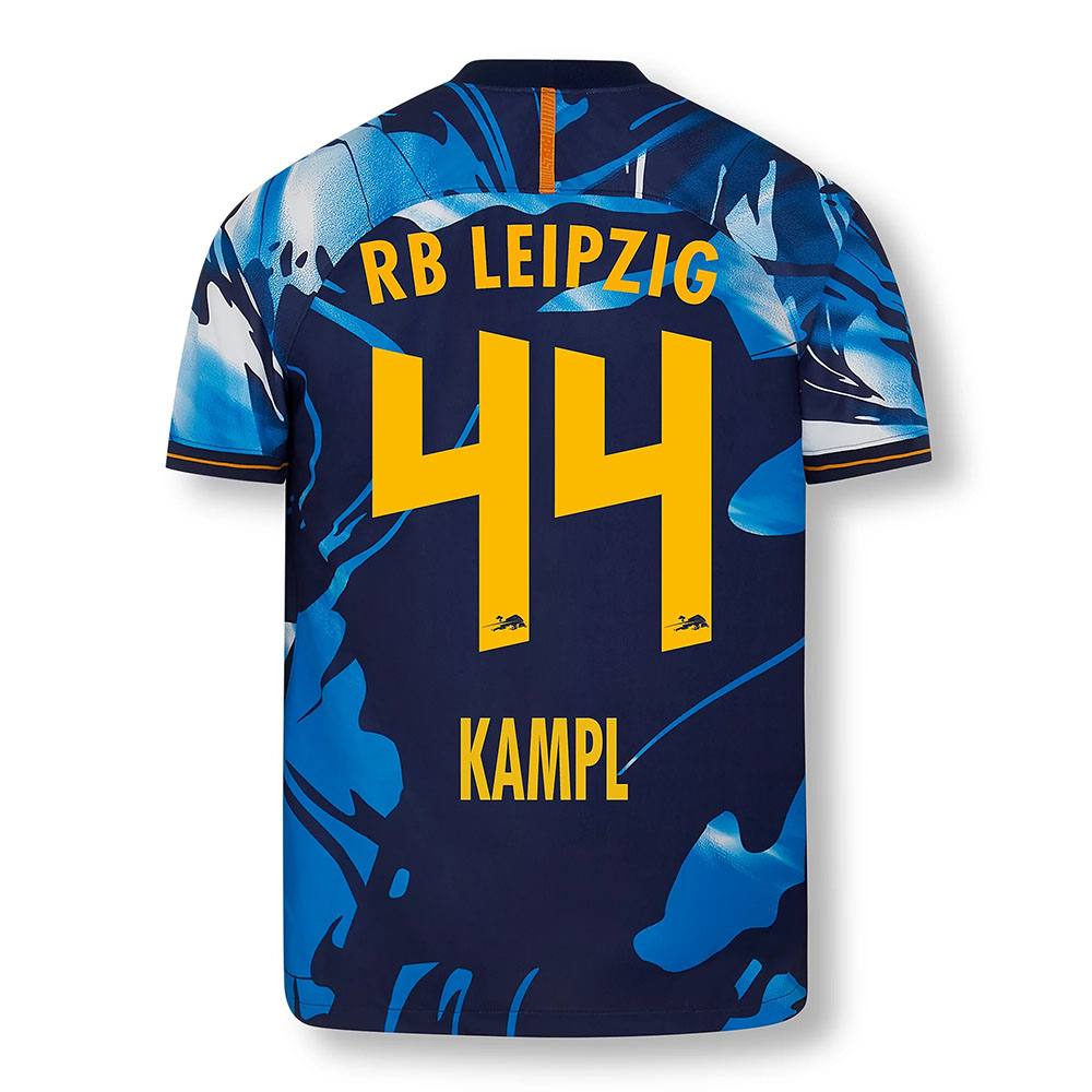 Férfi Labdarúgás Kevin Kampl #44 UEFA Fehér Kék Mez 2020/21 Póló Ing
