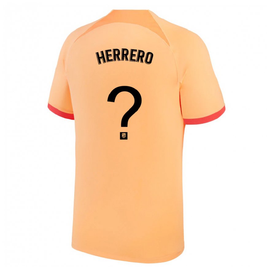 Kandiny Női Alex Herrero #0 Világos Narancs Harmadik Számú Jersey 2022/23 Mez Póló Ing