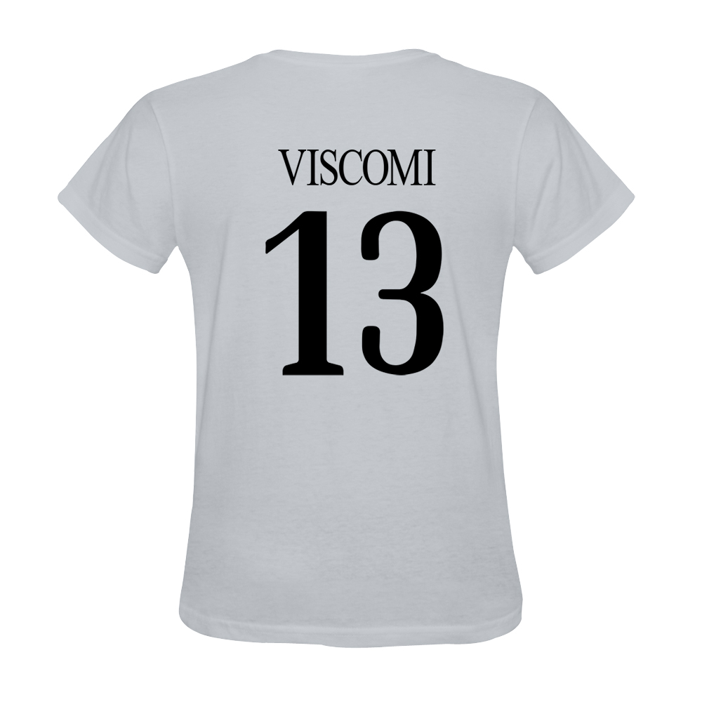Férfi Francesco Viscomi #13 Fehér Mez Póló Ing