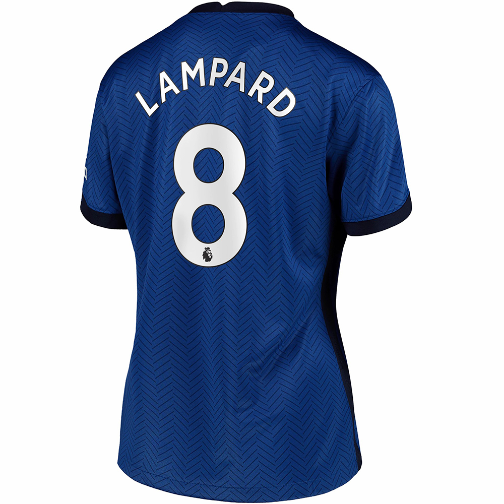 Női Labdarúgás Frank Lampard #8 Hazai Kék Mez 2020/21 Póló Ing