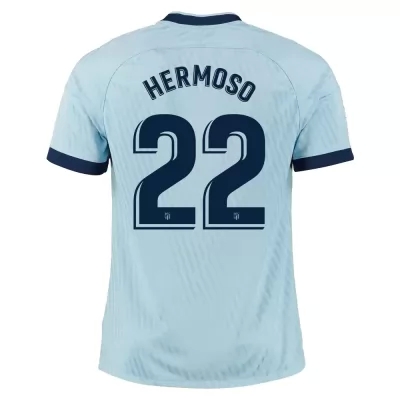 Férfi Futball Mario Hermoso 22 3. Számú Kék Mez 2019/20 Póló Ing