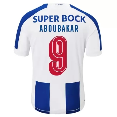 Férfi Futball Vincent Aboubakar 9 Hazai Fehér Kék Mez 2019/20 Póló Ing