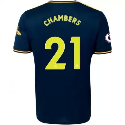 Gyermek Futball Calum Chambers 21 3. Számú Sötétkék Mez 2019/20 Póló Ing