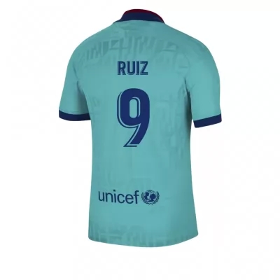 Gyermek Futball Abel Ruiz 9 3. Számú Kék Mez 2019/20 Póló Ing