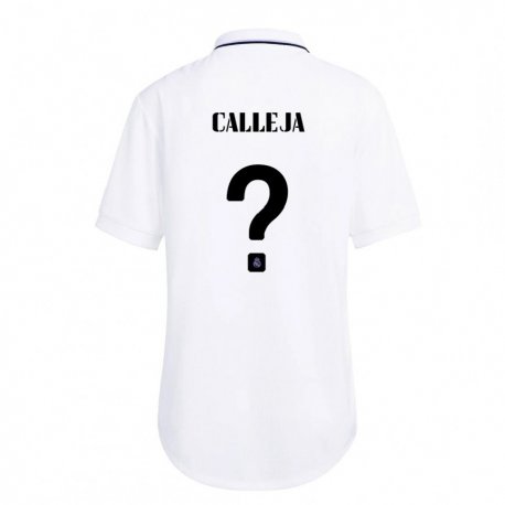 Kandiny Gyermek Jaime Calleja #0 Fehér Lila Hazai Jersey 2022/23 Mez Póló Ing