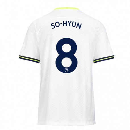 Kandiny Gyermek Cho So-hyun #8 Fehér Zöld Hazai Jersey 2022/23 Mez Póló Ing