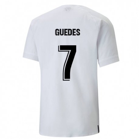 Kandiny Férfi Goncalo Guedes #7 Krémes Fehér Hazai Jersey 2022/23 Mez Póló Ing