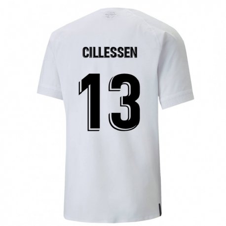 Kandiny Férfi Jasper Cillessen #13 Krémes Fehér Hazai Jersey 2022/23 Mez Póló Ing