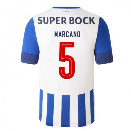 Kandiny Férfi Ivan Marcano #5 Királykék Hazai Jersey 2022/23 Mez Póló Ing