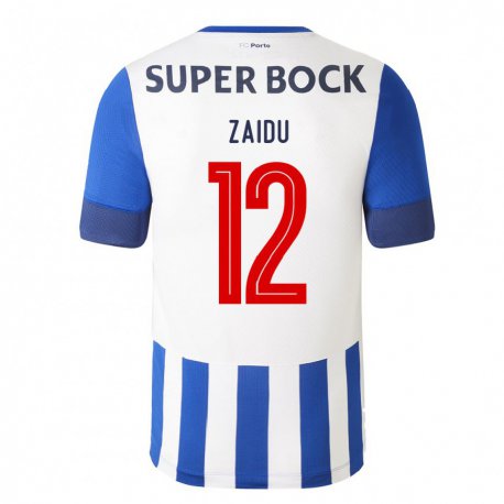 Kandiny Férfi Zaidu #12 Királykék Hazai Jersey 2022/23 Mez Póló Ing