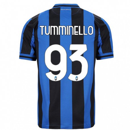 Kandiny Férfi Marco Tumminello #93 Kék Fekete Hazai Jersey 2022/23 Mez Póló Ing
